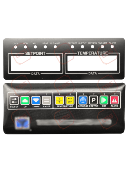 ThermoKing uP-D Controller Overlay